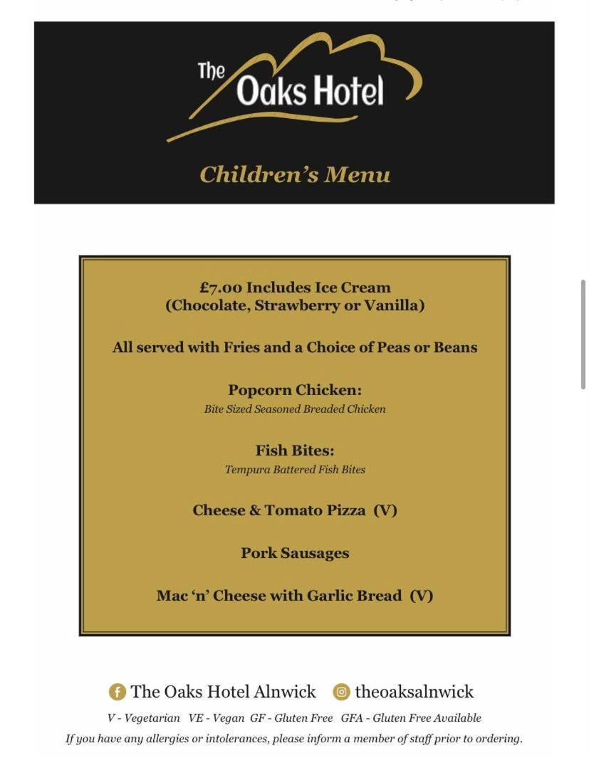 The Oaks Hotel Alnwick Luaran gambar